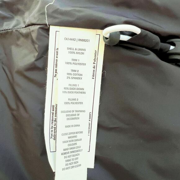 MPG 650-Fill Down Hooded Coat – Magnetic Snap Storm Flap – Women’s Medium - Picture 9 of 14